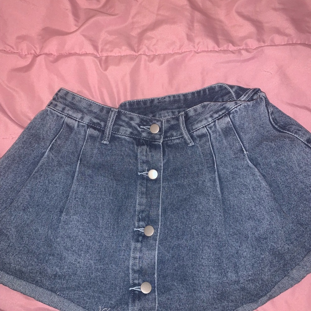 DENIM SKIRT